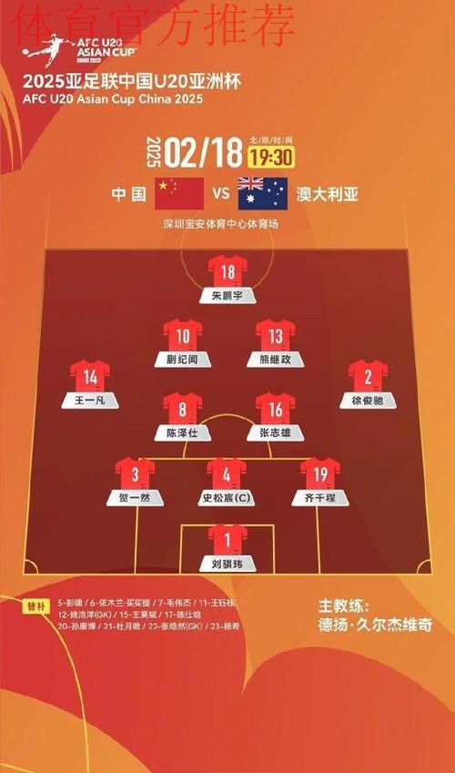 U23亚洲杯预选赛 | 中国队0比0澳大利亚队 小组第二晋级决赛阶段