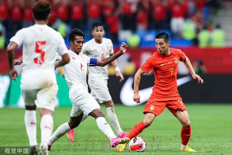 中国队友谊赛4:0击败缅甸队 武磊攻入两球
